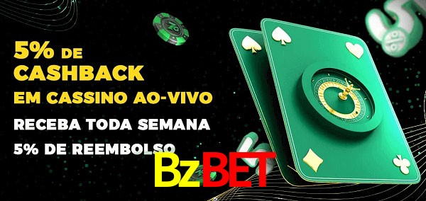 Promoções do cassino ao Vivo Bzbet
